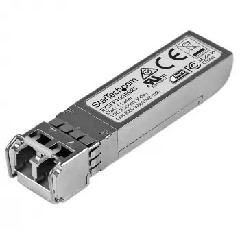 StarTech.com Juniper EX-SFP-10GE-SR Kompatybilny moduł SFP+ transceiver Module - 10GBASE-SR~Juniper EX-SFP-10GE-SR Kompatybilny moduł SFP+ - 10GBASE-SR - 10GbE Moduł optyczny światłowód wielomodowy MMF transceiver Optic - 10GE Gigabit Ethernet SFP+ - LC 300m - 850nm - DDM