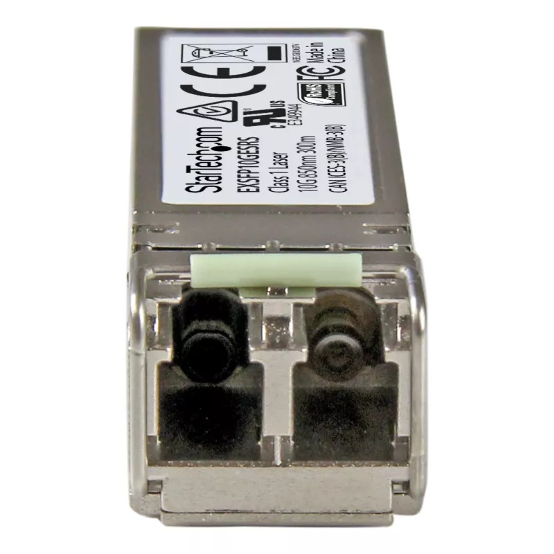 StarTech.com Juniper EX-SFP-10GE-SR Kompatybilny moduł SFP+ transceiver Module - 10GBASE-SR~Juniper EX-SFP-10GE-SR Kompatybilny moduł SFP+ - 10GBASE-SR - 10GbE Moduł optyczny światłowód wielomodowy MMF transceiver Optic - 10GE Gigabit Ethernet SFP+ - LC 300m - 850nm - DDM