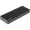 StarTech.com USB-C 10Gbps do M.2 NVMe SSD Enclosure - Przenośna zewnętrzna obudowa M.2 NGFF PCIe Aluminium - Odczyt/Zapis 1GB/s - Obsługuje 2230, 2242, 2260, 2280 - Kompatybilna z TB3 - Mac i PC