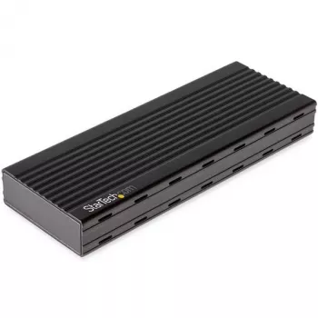 StarTech.com USB-C 10Gbps do M.2 NVMe SSD Enclosure - Przenośna zewnętrzna obudowa M.2 NGFF PCIe Aluminium - Odczyt/Zapis 1GB/s - Obsługuje 2230, 2242, 2260, 2280 - Kompatybilna z TB3 - Mac i PC