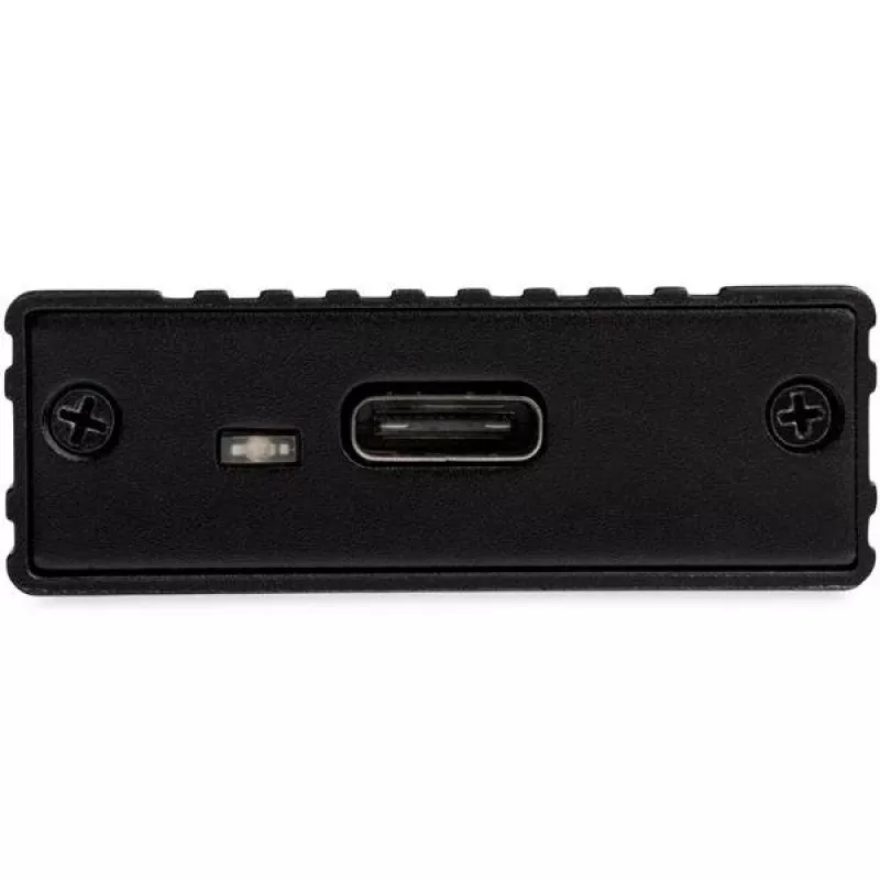 StarTech.com USB-C 10Gbps do M.2 NVMe SSD Enclosure - Przenośna zewnętrzna obudowa M.2 NGFF PCIe Aluminium - Odczyt/Zapis 1GB/s - Obsługuje 2230, 2242, 2260, 2280 - Kompatybilna z TB3 - Mac i PC
