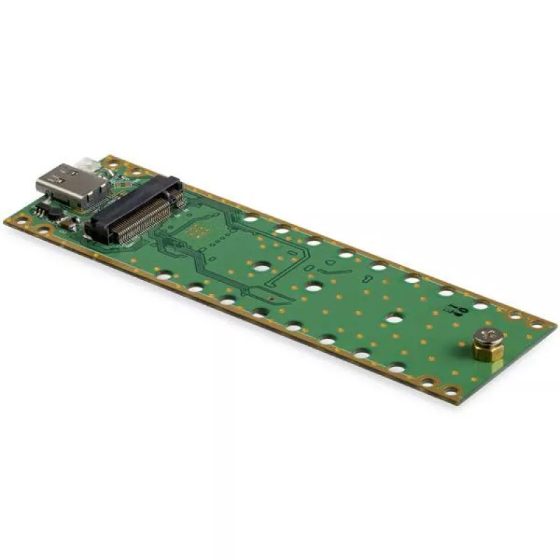 StarTech.com USB-C 10Gbps do M.2 NVMe SSD Enclosure - Przenośna zewnętrzna obudowa M.2 NGFF PCIe Aluminium - Odczyt/Zapis 1GB/s - Obsługuje 2230, 2242, 2260, 2280 - Kompatybilna z TB3 - Mac i PC