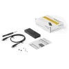 StarTech.com USB-C 10Gbps do M.2 NVMe SSD Enclosure - Przenośna zewnętrzna obudowa M.2 NGFF PCIe Aluminium - Odczyt/Zapis 1GB/s - Obsługuje 2230, 2242, 2260, 2280 - Kompatybilna z TB3 - Mac i PC