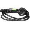 StarTech.com 1,8 m kabel zasilający do komputera (Wielka Brytania), 18AWG, BS 1363 na C13, 10 A 250 V, czarny zamienny przewód zasilający AC, przewód czajnikowy / przewód zasilający (Wielka Brytania), kabel zasilający do PC, kabel zasilający do telewizora/monitora