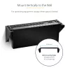 StarTech.com 3U 19” Uchwyt ścienny pionowy do szafy rack, Uchwyt do paneli krosowych do montażu ściennego dla sprzętu danych/AV/IT/komputerowego, Szafa rack 3U do szafy lub serwerowni, Obsługuje obciążenie do 68 kg (150 lb)
