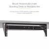 StarTech.com 3U 19” Uchwyt ścienny pionowy do szafy rack, Uchwyt do paneli krosowych do montażu ściennego dla sprzętu danych/AV/IT/komputerowego, Szafa rack 3U do szafy lub serwerowni, Obsługuje obciążenie do 68 kg (150 lb)