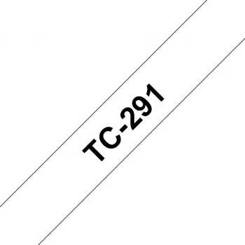 Taśma etykietująca Brother 9 mm, czarny na białym, TC, Japonia, 5 lat, Brother, PT8E, PT500, PT2000, PT3000, PT5000
