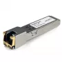 StarTech.com Moduł nadawczo-odbiorczy SFP zgodny z Cisco SFP-GE-T - 10/100/1000BASE-TX ~ Moduł SFP zgodny z Cisco SFP-GE-T - 1000BASE-T - SFP na RJ45 Cat6/Cat5e - 10/100/1000 Mbps - RJ-45 100 m - Cisco IE3400, IE3300, IE3200