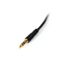 StarTech.com 3 ft cienki 3.5mm Stereo Audio kabel - M/M, 3.5mm, męski, 3.5mm, męski, 0,91 m, czarny