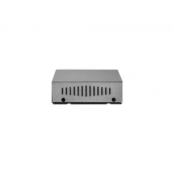 LevelOne PoE Injector, 56 W, Fast Ethernet, 10/100 Mbit/s, 10/100, IEEE 802.3x, szary, 100 m
