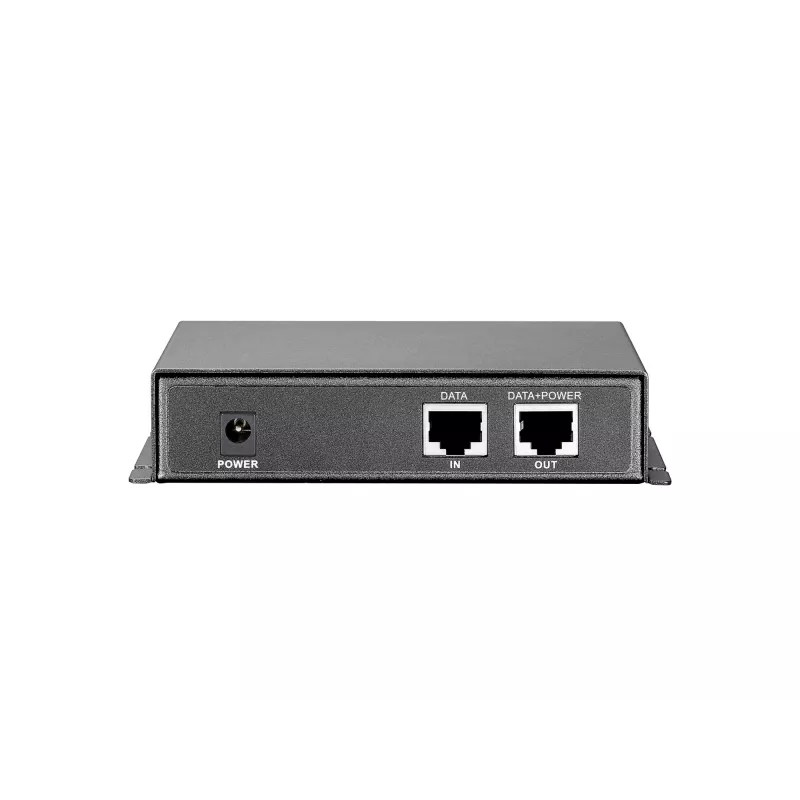 LevelOne PoE Injector, 56 W, Fast Ethernet, 10/100 Mbit/s, 10/100, IEEE 802.3x, szary, 100 m