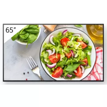 Sony FW-65BZ35L Signage Display Cyfrowy panel płaski 165,1 cm (65 cali) LCD Wi-Fi 550 cd/m² 4K Ultra HD Czarny Android 24/7