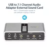 StarTech.com 7.1 USB Audio Adapter Zewnętrzna karta dźwiękowa z cyfrowym dźwiękiem SPDIF