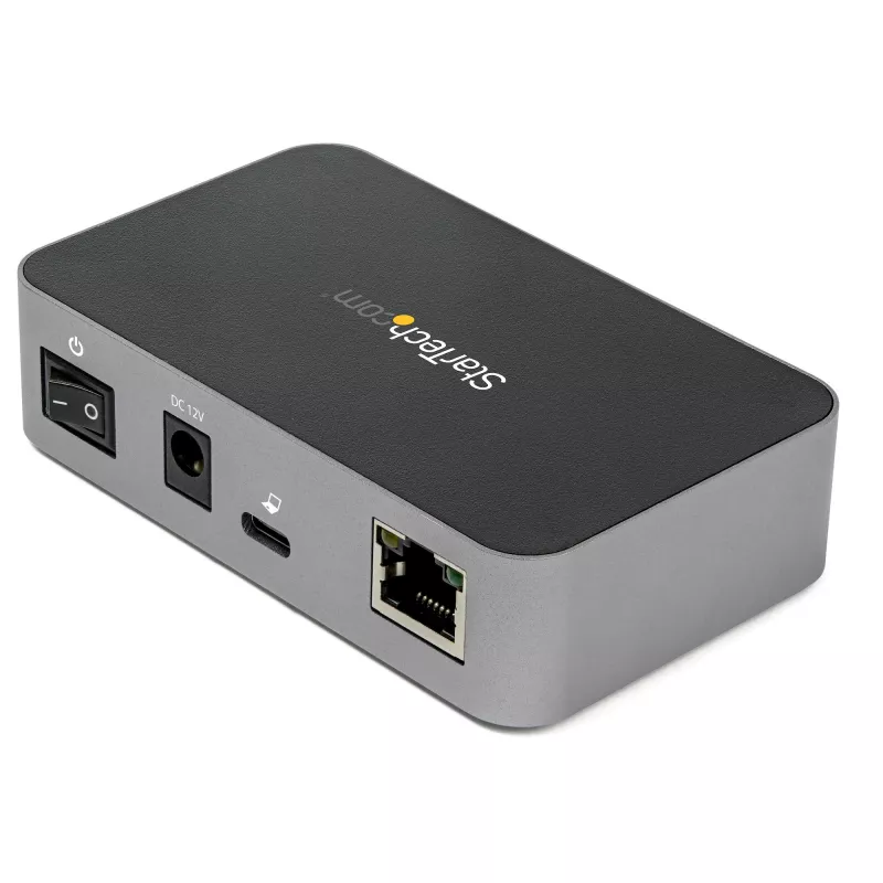 StarTech.com ~3-portowy hub USB-C 3.2 Gen 2 z adapterem Ethernet - 10Gbps USB Type-C na 2x USB-A i 1x USB-C - Hub USB z szybkim ładowaniem telefonu BC 1.2 - Superszybki hub USB-C 10Gbps