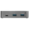 StarTech.com ~3-portowy hub USB-C 3.2 Gen 2 z adapterem Ethernet - 10Gbps USB Type-C na 2x USB-A i 1x USB-C - Hub USB z szybkim ładowaniem telefonu BC 1.2 - Superszybki hub USB-C 10Gbps