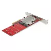 StarTech.com Dual M.2 PCIe SSD Adapter Card - x8 / x16 Dual NVMe or AHCI M.2 SSD to PCI Express 3.0 - M.2 NGFF PCIe (M-Key) Kompatybilny - Supports 2242, 2260, 2280 - JBOD - Mac & PC