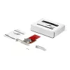 StarTech.com Dual M.2 PCIe SSD Adapter Card - x8 / x16 Dual NVMe or AHCI M.2 SSD to PCI Express 3.0 - M.2 NGFF PCIe (M-Key) Kompatybilny - Supports 2242, 2260, 2280 - JBOD - Mac & PC