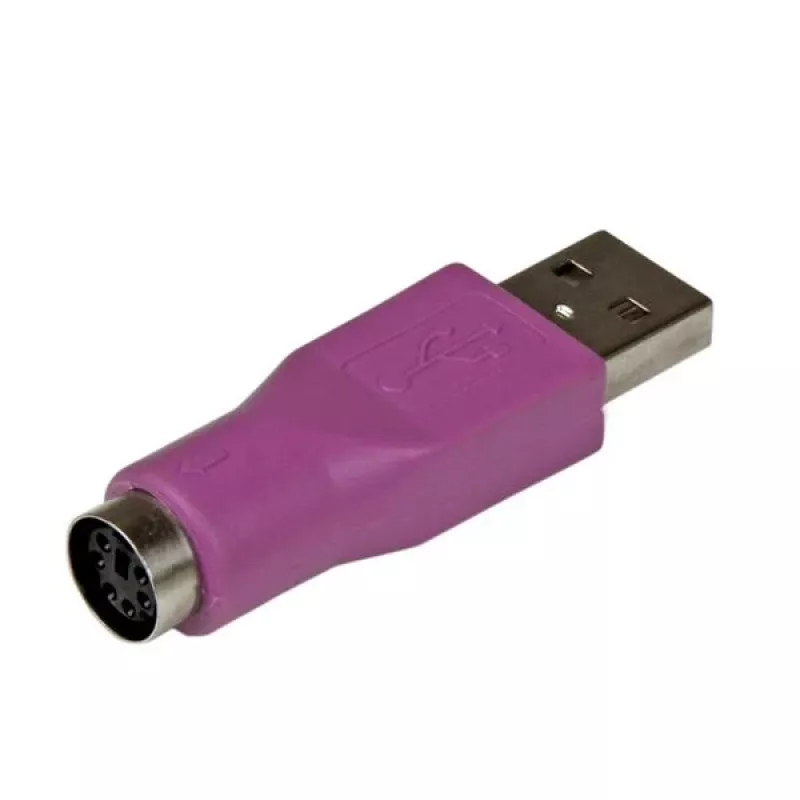 StarTech.com Adapter zastępczy klawiatura PS/2 na USB - F/M, USB A, PS/2, fioletowy