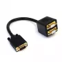 StarTech.com 0,3 m VGA do 2x VGA kabel rozdzielający wideo – M/Ż