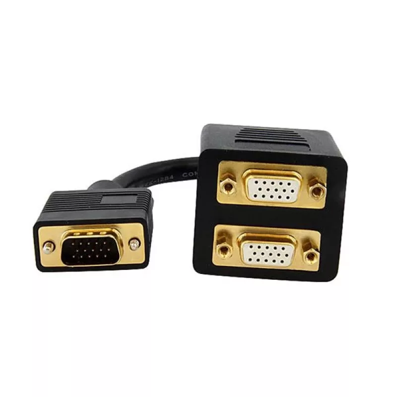 StarTech.com 0,3 m VGA do 2x VGA kabel rozdzielający wideo – M/Ż