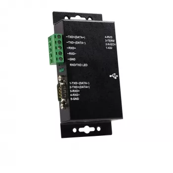 StarTech.com 1-portowy metalowy przemysłowy adapter szeregowy USB na RS422/RS485 z izolacją