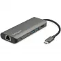 StarTech.com Adapter wieloportowy USB C — podróżna stacja dokująca USB-C z 4K HDMI, 3-portowym hubem USB 3.0, czytnikiem SD/SDHC, GbE, zasilaniem przejściowym PD 3.0 60 W — USB Type-C/Thunderbolt 3 — zamiennik DKT30CSDHPD