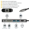 StarTech.com Adapter wieloportowy USB C — podróżna stacja dokująca USB-C z 4K HDMI, 3-portowym hubem USB 3.0, czytnikiem SD/SDHC, GbE, zasilaniem przejściowym PD 3.0 60 W — USB Type-C/Thunderbolt 3 — zamiennik DKT30CSDHPD