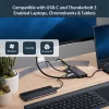StarTech.com Adapter wieloportowy USB C — podróżna stacja dokująca USB-C z 4K HDMI, 3-portowym hubem USB 3.0, czytnikiem SD/SDHC, GbE, zasilaniem przejściowym PD 3.0 60 W — USB Type-C/Thunderbolt 3 — zamiennik DKT30CSDHPD