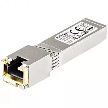 StarTech.com Moduł SFP+ kompatybilny z Cisco SFP-10GB-TC - 10GBASE-T - SFP do RJ45 Cat6/Cat5e - 10GE Gigabit Ethernet SFP+ - RJ-45 30m - Cisco Firepower, ASR1000, ASR9000