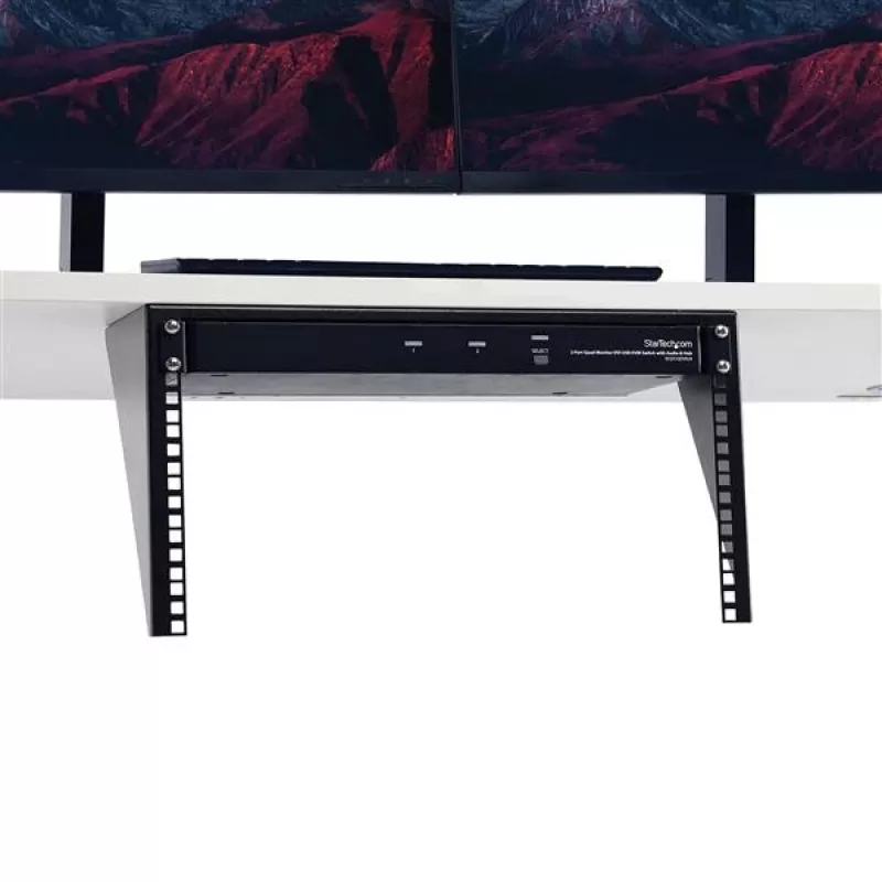 StarTech.com Pionowy uchwyt do montażu na ścianie serwera - stal lita - 6U