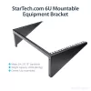 StarTech.com Pionowy uchwyt do montażu na ścianie serwera - stal lita - 6U