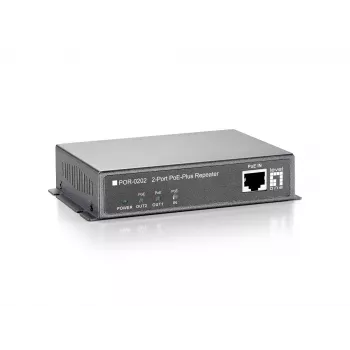 Regenerator sieci LevelOne Repeater PoE kaskadowy 2 wyjścia PoE