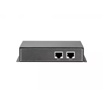 Regenerator sieci LevelOne Repeater PoE kaskadowy 2 wyjścia PoE
