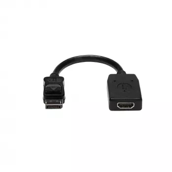 StarTech.com DisplayPort do HDMI Adapter - DP do HDMI Adapter/Konwerter wideo - 1080p - Certyfikat VESA - DP do HDMI Monitor/Wyświetlacz/Projektor Adapter Dongle - Pasywny - Zatrzaskowe złącze DP