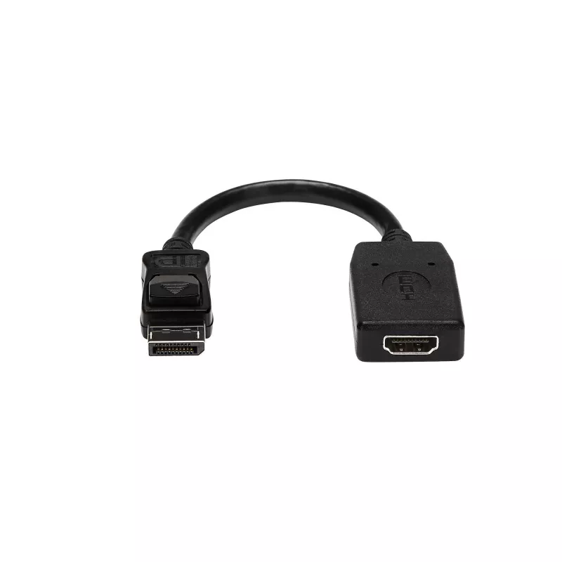StarTech.com DisplayPort do HDMI Adapter - DP do HDMI Adapter/Konwerter wideo - 1080p - Certyfikat VESA - DP do HDMI Monitor/Wyświetlacz/Projektor Adapter Dongle - Pasywny - Zatrzaskowe złącze DP