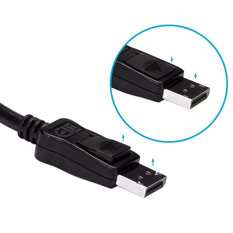 StarTech.com DisplayPort do HDMI Adapter - DP do HDMI Adapter/Konwerter wideo - 1080p - Certyfikat VESA - DP do HDMI Monitor/Wyświetlacz/Projektor Adapter Dongle - Pasywny - Zatrzaskowe złącze DP