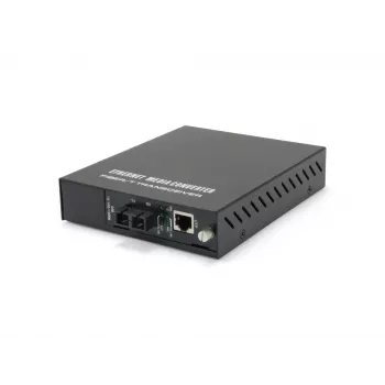 LevelOne RJ45 na SC Zarządzalny Konwerter Mediów Gigabit, Światłowód Wielomodowy