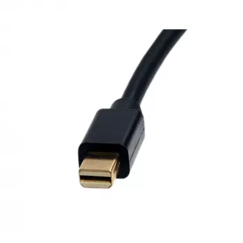 StarTech.com Adapter Mini DisplayPort do HDMI – Konwerter wideo mDP na HDMI – 1080p – Mini DP lub Thunderbolt 1/2 Mac/PC do Monitora/ekranu/Telewizora HDMI – Pasywny adapter mDP 1.2 na HDMI Dongle – Ulepszona wersja to MDP2HDEC