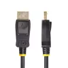 StarTech.com kabel przejściówki DisplayPort na HDMI 1 m, 4K 60 Hz z HDR, DP na HDMI 2.0b, aktywny konwerter wideo, z DisplayPort komputera stacjonarnego do monitora HDMI