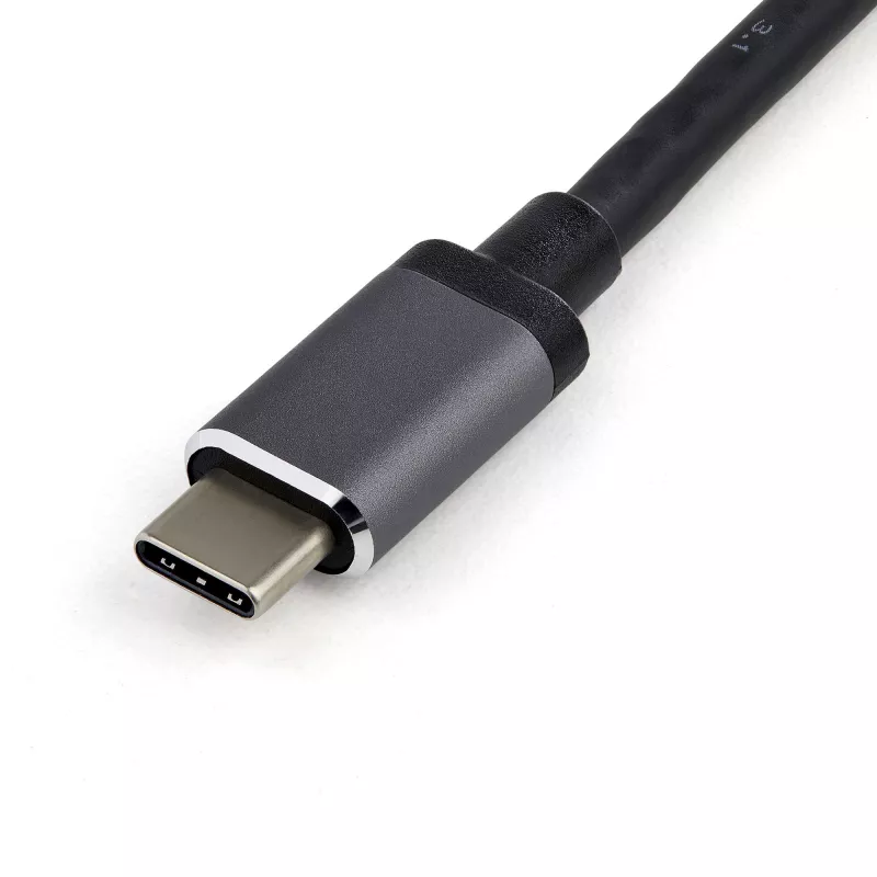 StarTech.com USB C Multiport Adapter - USB-C Mini Travel Dock z 4K HDMI lub 1080p VGA - 3x USB 3.0 Hub, SD, GbE, Audio, 100W PD Pass-Through - Przenośna stacja dokująca do laptopa/tabletu