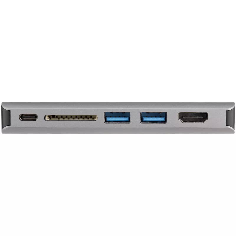 StarTech.com USB C Multiport Adapter - USB-C Mini Travel Dock z 4K HDMI lub 1080p VGA - 3x USB 3.0 Hub, SD, GbE, Audio, 100W PD Pass-Through - Przenośna stacja dokująca do laptopa/tabletu