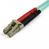 StarTech.com 10m (30ft) LC/UPC do LC/UPC OM4 wielomodowy światłowód, 50/125µm LOMMF/VCSEL kabel zipcord, 100G, niskie straty wtrąceniowe - LSZH zworka światłowodowa