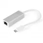 StarTech.com Adapter sieciowy USB-C do Gigabit Ethernet - srebrny, przewodowy, USB, Ethernet, 5000 Mbit/s, srebrny