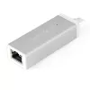 StarTech.com Adapter sieciowy USB-C do Gigabit Ethernet - srebrny, przewodowy, USB, Ethernet, 5000 Mbit/s, srebrny