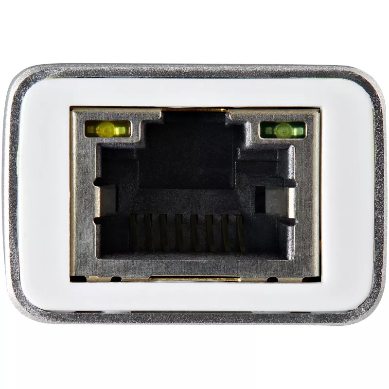 StarTech.com Adapter sieciowy USB-C do Gigabit Ethernet - srebrny, przewodowy, USB, Ethernet, 5000 Mbit/s, srebrny