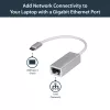 StarTech.com Adapter sieciowy USB-C do Gigabit Ethernet - srebrny, przewodowy, USB, Ethernet, 5000 Mbit/s, srebrny