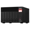 QNAP TVS-675 NAS Tower ZhaoXin KaiXian KX-6000 KX-U6580 8 GB DDR4 0 TB QuTS hero Czarny