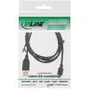Kabel InLine Micro USB 2.0 USB typu A męski / Micro-B męski, czarny, 2m