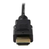 StarTech.com 2m Micro HDMI do HDMI Kabel z Ethernetem - 4K 30Hz Wideo - Wytrzymały szybki Micro HDMI Typ-D do HDMI 1.4 adapter kablowy/przełącznik - UHD Monitory/TV/Ekrany HDMI - M/M