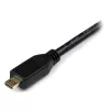 StarTech.com 2m Micro HDMI do HDMI Kabel z Ethernetem - 4K 30Hz Wideo - Wytrzymały szybki Micro HDMI Typ-D do HDMI 1.4 adapter kablowy/przełącznik - UHD Monitory/TV/Ekrany HDMI - M/M